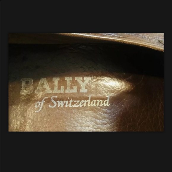 Bally Of Switzerland Brown Leather Loafers Sz 10M - Picture 7 of 8